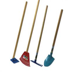 Emsco Little Diggers Series Kid Safe Poly Garden Tool Kit (4-Piece)=Q2-603