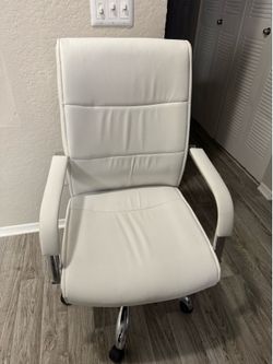 White office chair