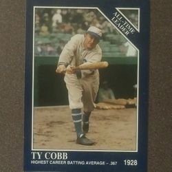 1993 Ty Cobb Philadelphia Athletics A's Blue Megacards The Sporting News Conlon Collection #10 HOF Hall Of Fame Baseball Card Vintage Collectible MLB