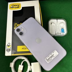 Apple iPhone 11 128Gb, Purple Color, Excellent Condition, Unlocked For Any Company.