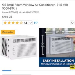 GE small AC 5K BTU