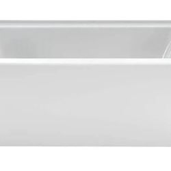 American Standard Studio 60" Soaking Bathtub for Three Wall Alcove Installation with Left Drain