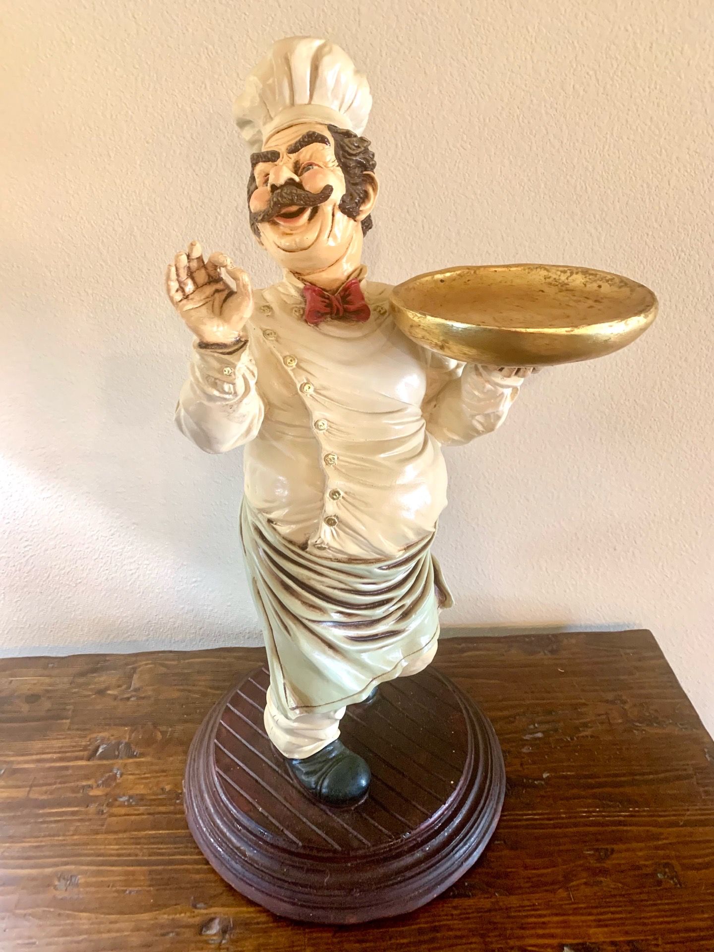 Chef statue