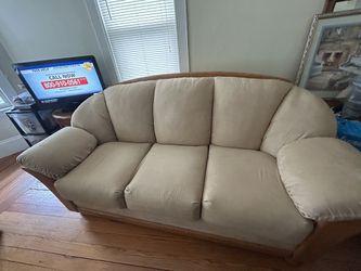 Beige Couch- Moving Out Sale! 