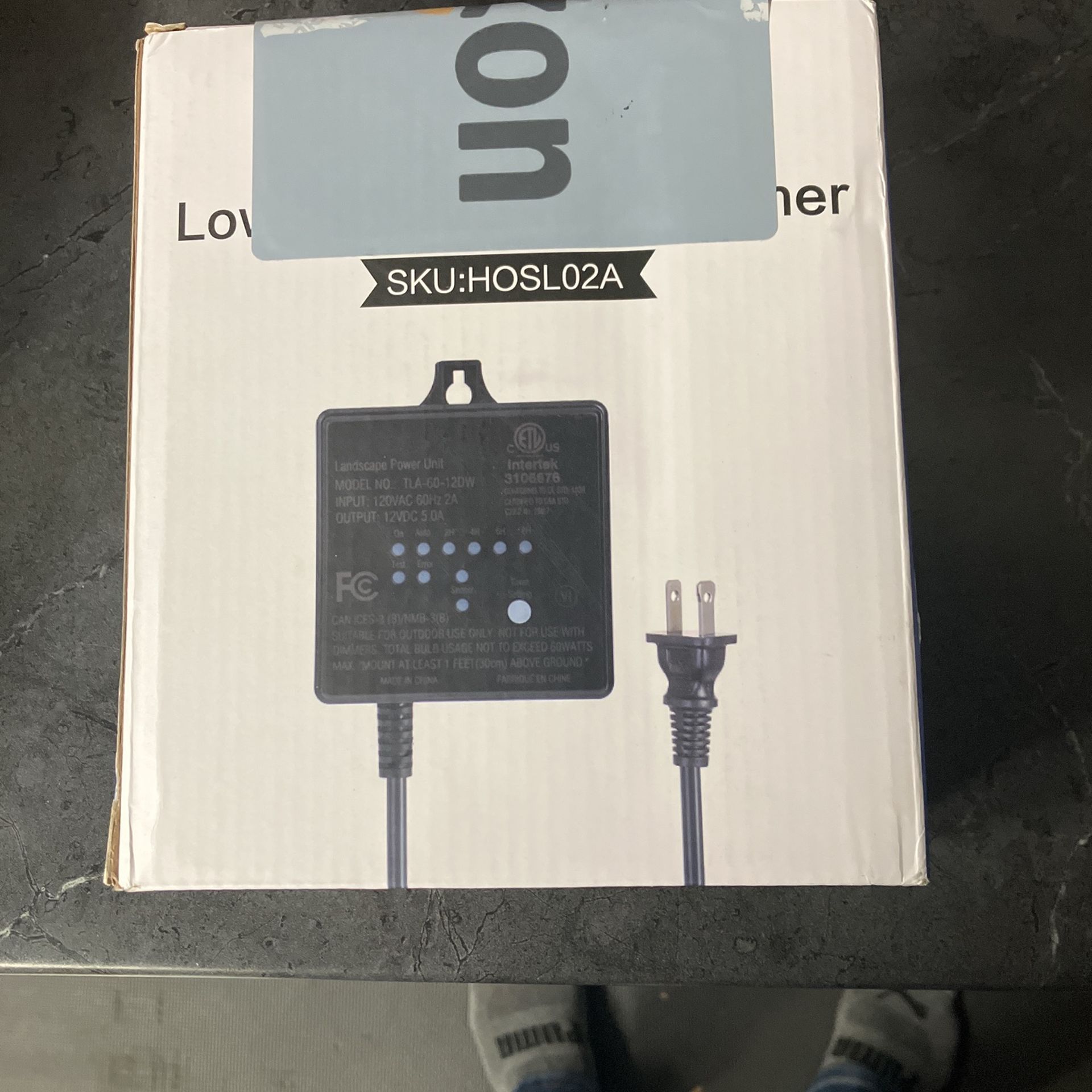 Low Voltage Landscape Lighting Transformer