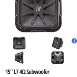 Kicker L7 Q-Class 15” 