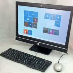 Pro Grade HP All In One PC Intel Core i5 CPU Windows Pro 64 Bit OS 