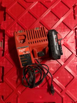 Milwaukee charger and battery