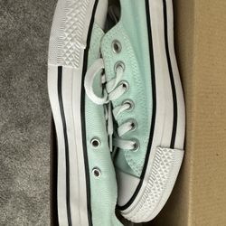 Low Top Converse Teal Tint