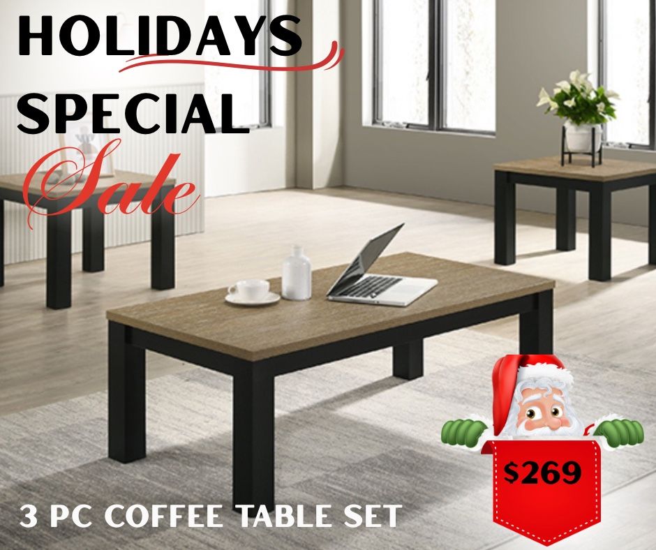 3 Pc Coffee Table 