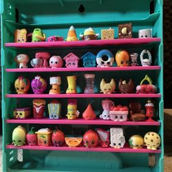 44 Shopkins with Carrier