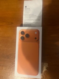 Cosmic Orange IPhone 17 Pro Max