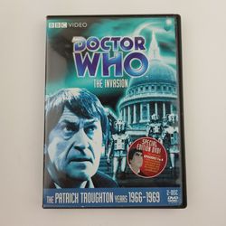 Doctor Who: The Invasion 2-Disc DVD Patrick Troughton Years 1(contact info removed) BBC OOP 