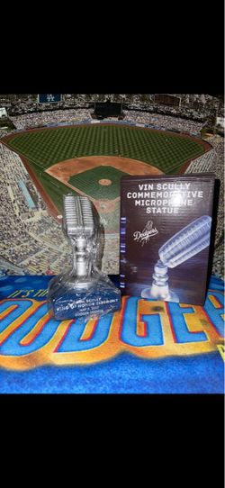Dodgers vin Scully mic Bobbleheads bobble head bobble heads Bobblehead