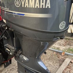 90hp Yamaha Outboard Motor 4 Stroke, 20 In Shaft 