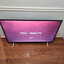 50" TCL 4k Roku Smart TV