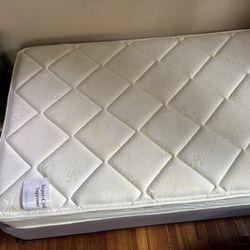Twin Size Mattress Box Spring  And Bed Frame