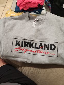 Womens Xl/mens L Kirkland Costco Crewneck Sweater