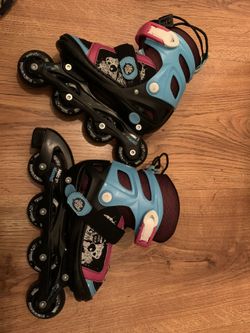 Kryptonics Girls Rollerblades Abec 3 Bearings - Adjustable fit size 1-4