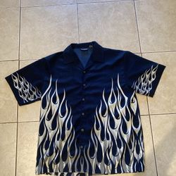 ODO Flame Shirt Sz Large