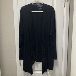 Torrid Black Drape Sweater