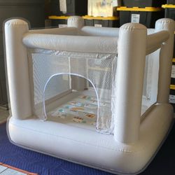 Dream Castle Mini Toddler Bounce House w/ Electric Pump