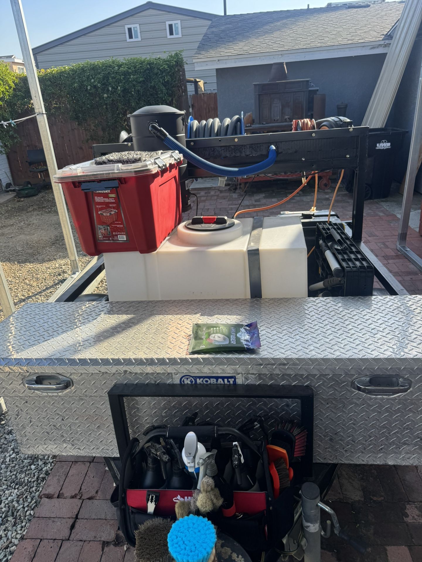 Detail Trailer Comes Empty Only With Kobalt Tool Box