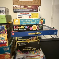 STEM Toys Puzzle Magic Science Board Game - LOT