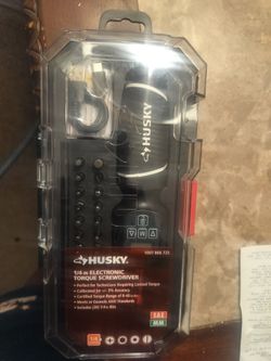 New Husky 8 to 40 in./lbs 1/4 https://offerup.com/redirect/?o=aW4uZHJpdmU= electronic torque screwdriver