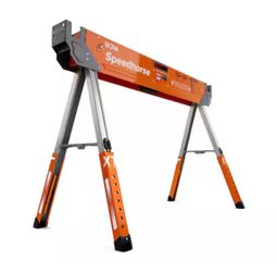 BORA 30 in. to 36 in. H Steel Speed Horse XT Adjustable Height Sawhorse
