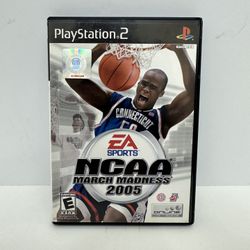 PS2 NCAA March Madness 2005 EA Sports Video Game