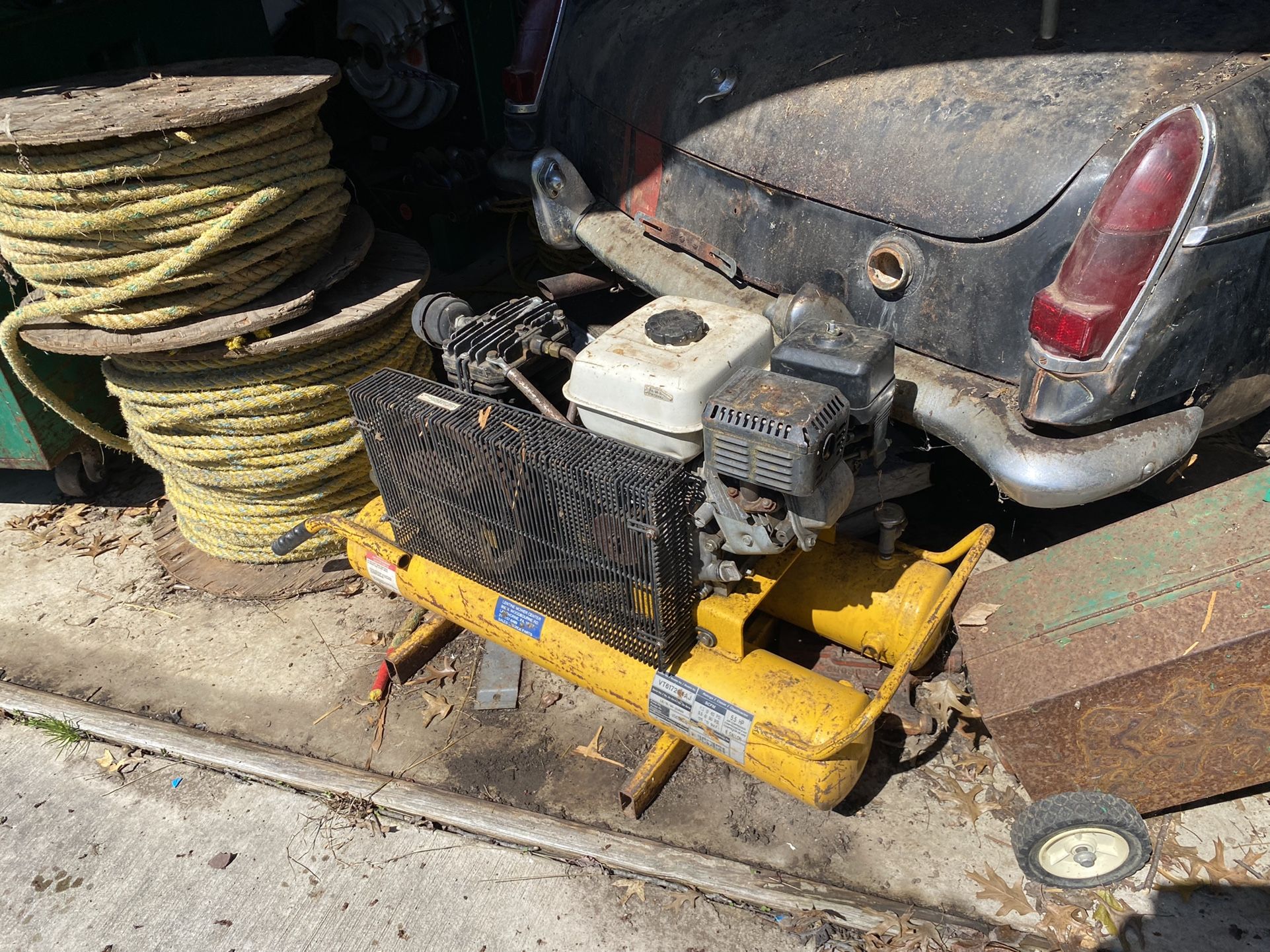 Gas Powered Air Compressor