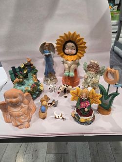 🌻 Vintage Sunflower Baby Figurine 🌻