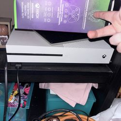 Xbox one s with games and other items