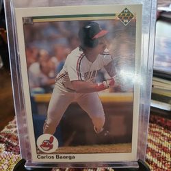 Cleveland Indians Carlos Bearga Baseball Cards Lot 