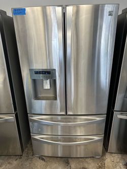 Kenmore Elite Stainless Steel French Door Refrigerator W Ice & Water