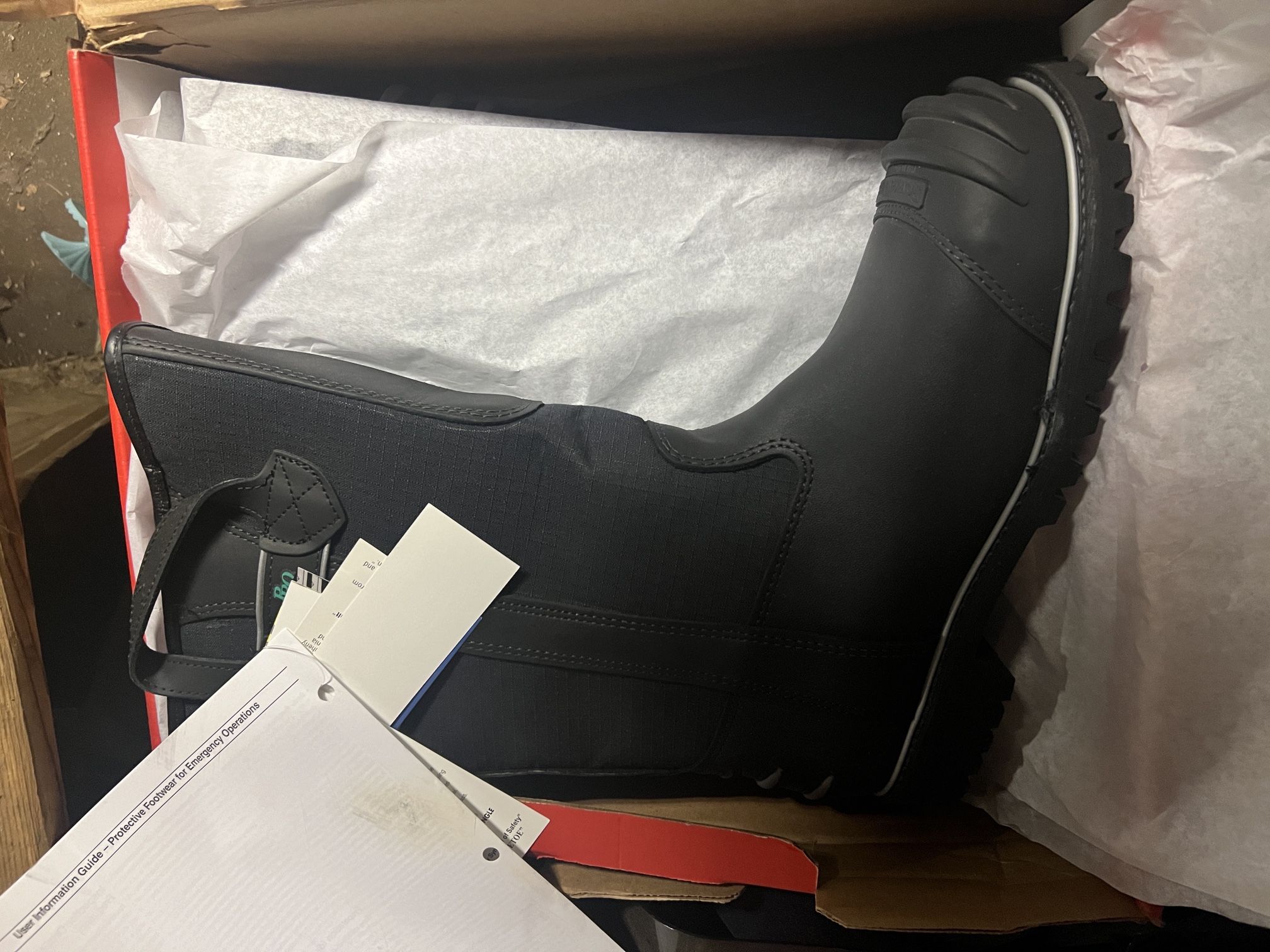Honeywell Pro series firefighter Boots By Warrington  
