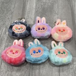 Labubu Pouches With Keychain
