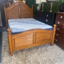 Queen Bed Frame And Mattress 