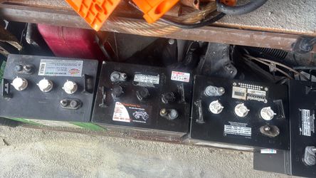 Golf cart batteries