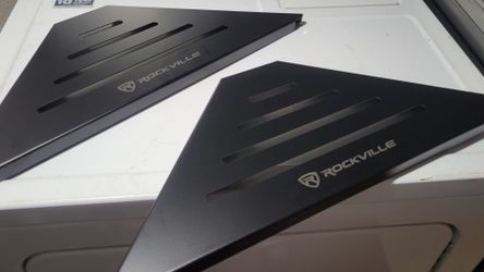 Rockville RBOOTH SHELF Pair of Shelves for Rockbooth and Similar DJ Booth Facade