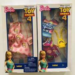 Barbie Outfit Sets, Toy Story 4