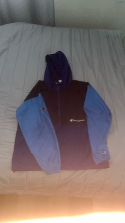 champion windbreaker large