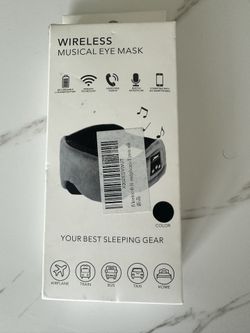 Wireless Musical Eye Mask
