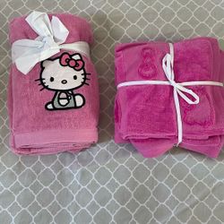 Hello Kitty Towels 
