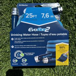 25ft Camco Evo Flex 2 Flat Drinking Water Hose