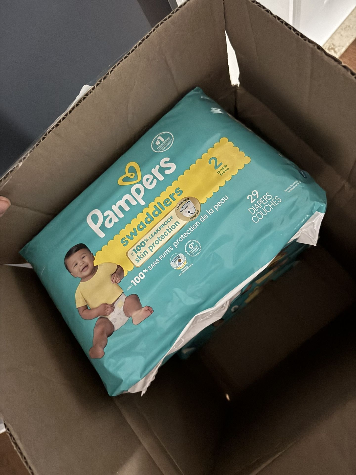 Pampers Swaddlers Size 2 8 Packs