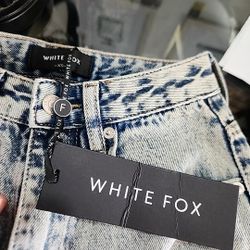 White Fox Jeans W/tag