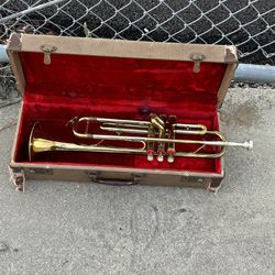 Boosey & Hawkes Oxford Trumpet, England, Fair Condition, with case and mouthpiece