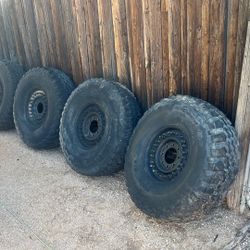 8x6.5 Wheels And Tires 37’s Gm Dodge
